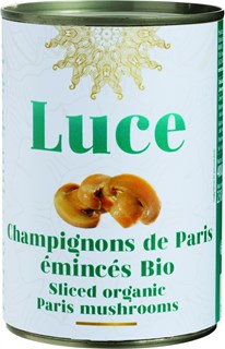 Luce Champignons gesneden bio 400g - 1587